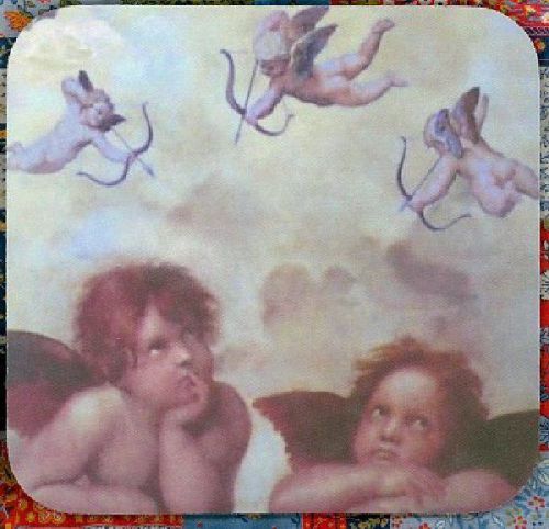 ANGEL - CHERUBS Heavy Rubber Backed Mousepad #0804