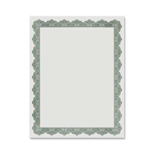 Geographics blank award parchment certificate - 8.50&#034; x 11&#034; - inkjet, (geo39452) for sale
