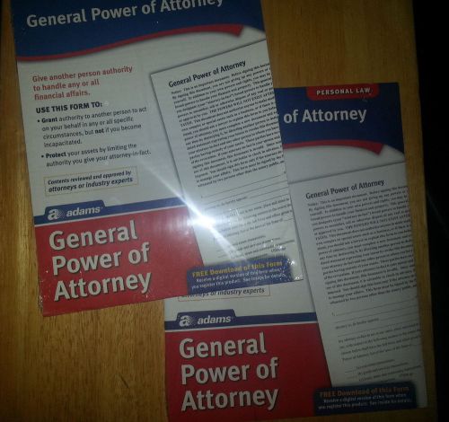 (2) Socrates General Power Of Attorney Forms  (LF205)