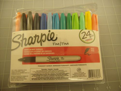 Judd&#039;s Lot of 24Ct Pack of New Sharpie Fine Point Markers