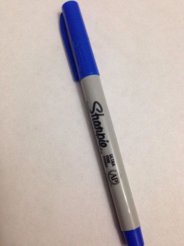 Sharpie Ultra Fine Point Permanent Marker Made In Usa Blue