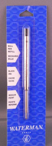 WATERMAN Ball Pen Refill ~ Black ~  Medium Point - New
