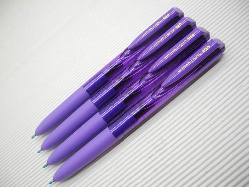 4pcs NEW Uni-Ball Signo UMN-155mm 0.5mm roller ball pen Violet(Japan)