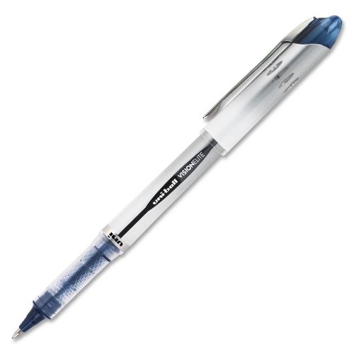 Uni-Ball Vision Elite Stick Rollerball Pen .8mm Point Blue-Black Ink 1-Pen 61232
