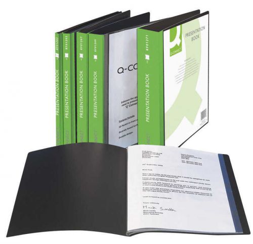 2 x 100 Pocket A4 Pages Presentation Display Book (200 Views) Portfolio Folder