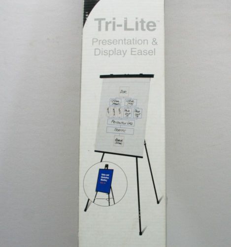 Tri-Lite Lightweight Aluminum Presentation &amp; Display Easel 34&#034; to 64&#034; Adjustable