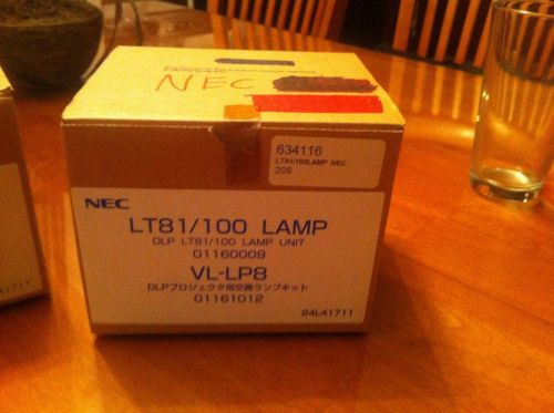 Nec multisync lt81/100 lamp projector bulb - new in the box for sale