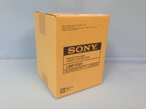New in Sealed Box, OEM Genuine Sony LMP-P201 LCD Projector Lamp / Bulb