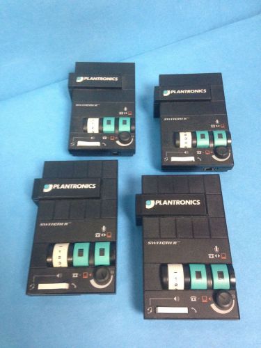 Plantronics MX10 Universal Amplifier for Plantronics Headsets ***Lot of 4***