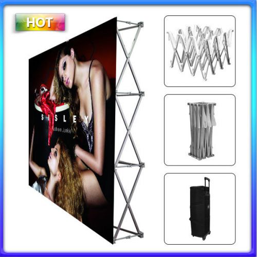 10&#039; Tension Fabric Trade Show Display Booth Stand Pop up sets with graphic print