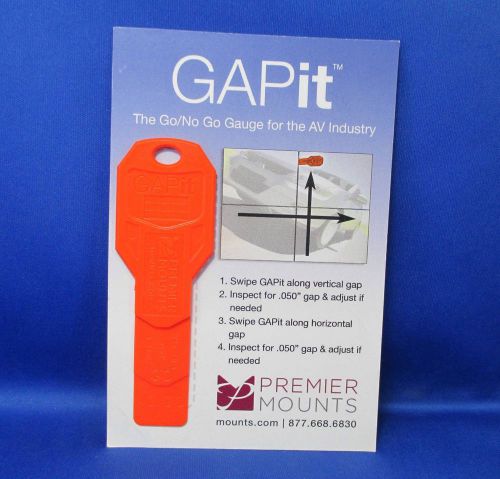 New Product - GAPit - The Go/No Go Gauge for the AV Industry - Premier Mounts