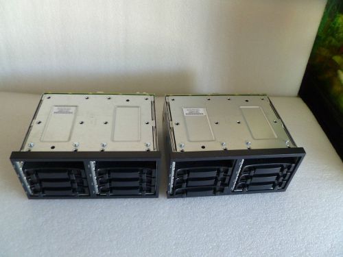 LOTS OF 2 HP 463173-001 DL380 G6 SFF 8BAY HARD DRIVE CAGE