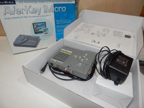 f004) AVerMedia AverKey MICRO PC to TV Converter