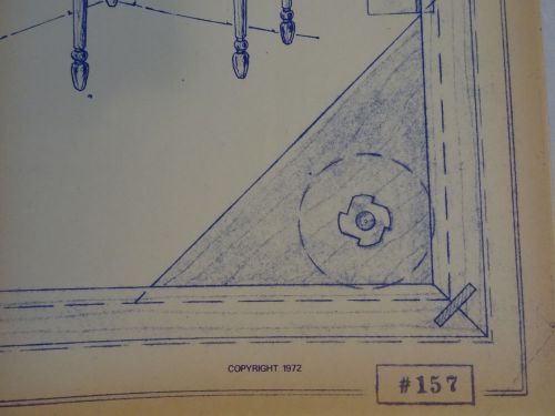 Wood Furniture Designs Blueprint  -Corner Desk 157 1972