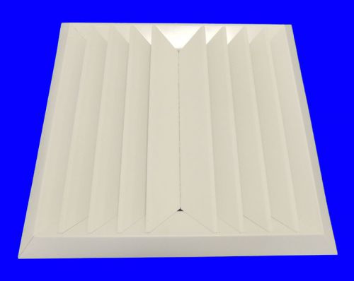 New titus tdc 17&#034; x 17&#034; ceiling louvered 12&#034;x12&#034; neck diffuser vent square steel for sale