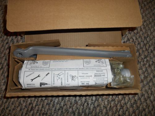 Norton 1601 689 door closer aluminum tri-style spring adjusted non hold lot of 6 for sale