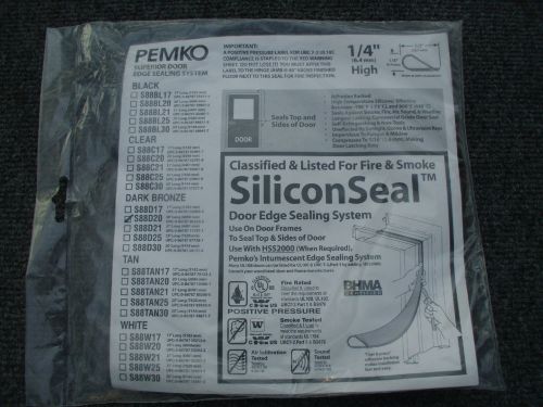 Silicon Seal Commercial Door Edge Sealing System S88D20 20&#039; (Lot of 10)