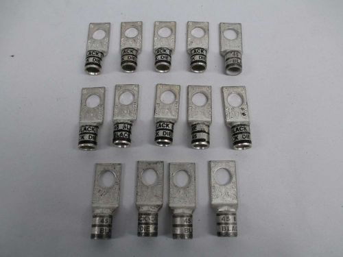 Lot 14 new thomas&amp;betts 2/0 cu terminal connector d346132 for sale