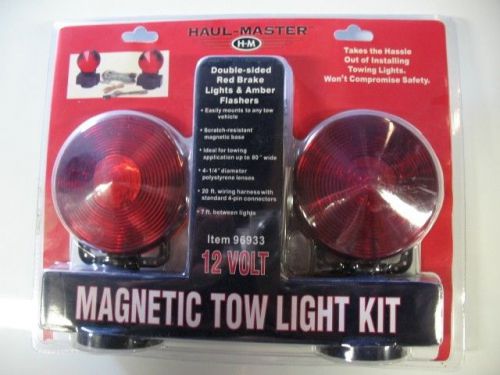 12 volt magnetic tow light kit by haul master for sale