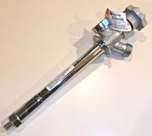 8&#034; frostproof sillcock, 1/4 turn valve w/built in anti-siphon, 1/2&#034; mip &amp; pex for sale