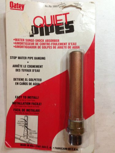OATEY NO 38601 QUIET PIPES - STOPS WATER PIPES FROM BANGING EASY TO INSTALL
