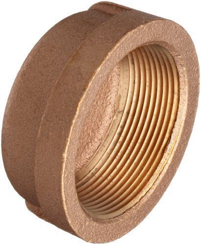 New lead free brass pipe fitting  cap  class 125  3/8&#034; npt female for sale