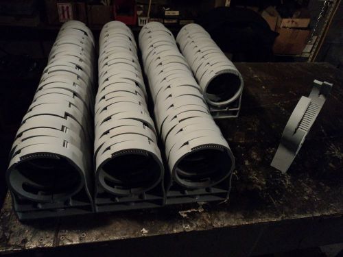 Lot of 58 4&#039;&#039; Clic PVC Pipe Hangers Pipe Supports Clamps