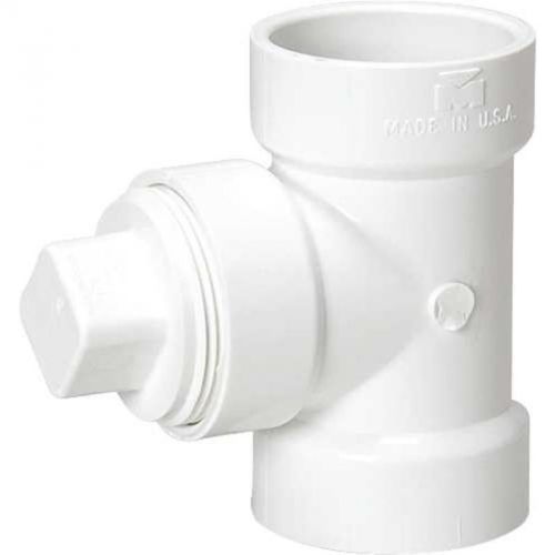 DWV PVC Cleanout Tee With Plug 4&#034; 311037 National Brand Alternative 311037
