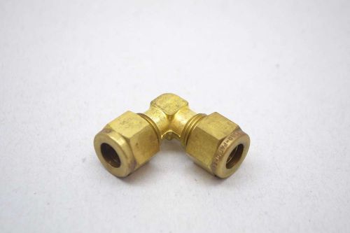 New swagelok brass 90 deg elbow 3/8-3/8in tube fitting d430104 for sale
