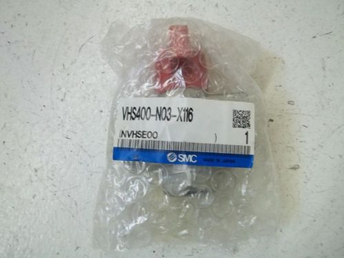 SMC VHS400-N03-X116 LOCKOUT VALVE *NEW OUT OF A BOX*