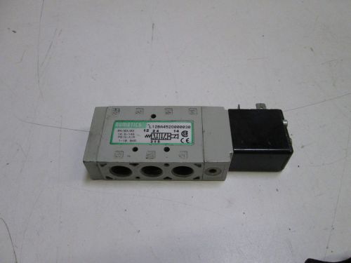 NUMATICS VALVE L12BA452O000030 (AS PICTURED)  *USED*