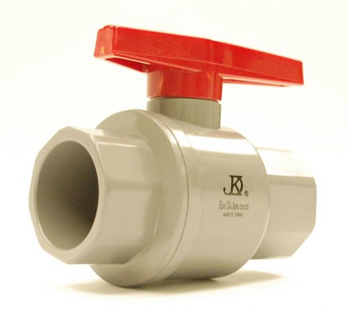 King ball valve pvc solvent weld 1-1/2 &#034; to 2 &#034; new for sale