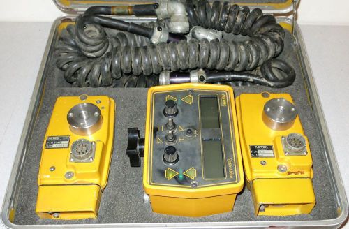 Topcon system 4 four motor grader 9160 control panel + 9140 sonic trackers for sale
