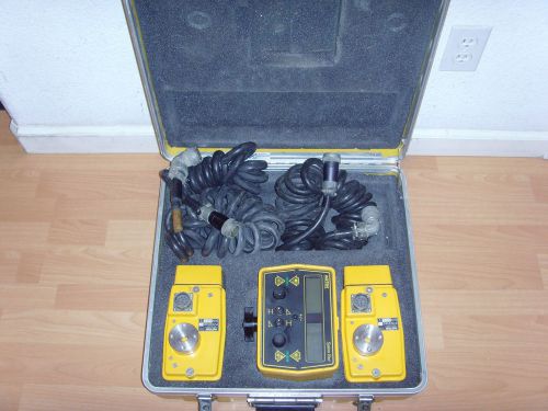 Topcon agtek system four machine control 9160 with 2- 9140 sonic tracker for sale