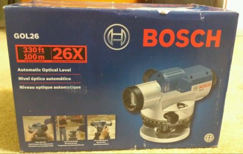 Bosch GOL 26 26X Automatic Optical Level with case