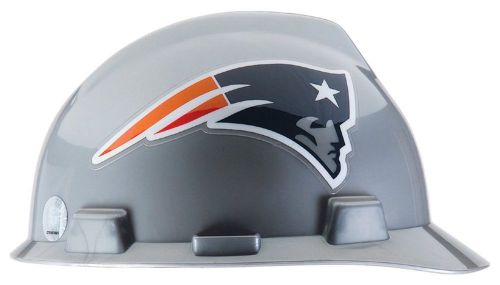 MSA 818401 Officially Licensed New England Patriots NFL V-Gard Hard Hat