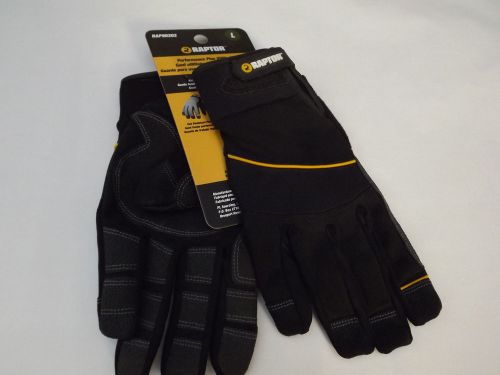 Raptor Performance Plus Utility Glove Large, New with tag