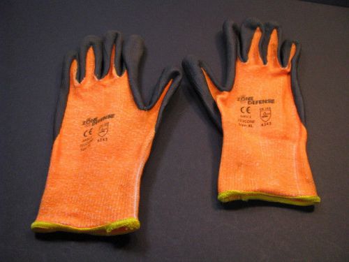 Zone-defense extra large mechanical automotive work gloves@kevlar for sale