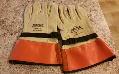 Salisbury ilp-3s leather protector glove 12&#034; length size 11-11 1/2 12 in length for sale