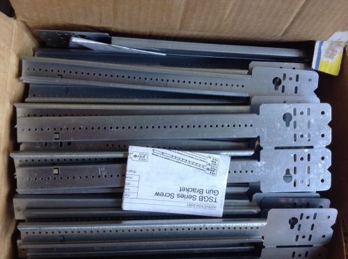 New box/lot of 50 Erico Caddy, TSGB16  Screw Gun Box Brackets, adjustable