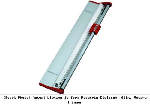 Rotatrim digitech+ 61in. rotary trimmer cutting machine: rc rcdt1550 for sale