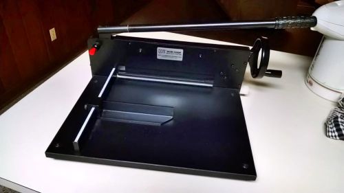 Heavy-duty desktop stack paper cutter - qcm-1200p for sale