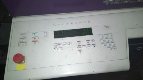 Control panel for heidelberg quickmaster or printmaster press for sale