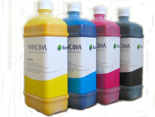 Premium eco solvent ink, compatible with mimaki ss2 ss21 es3, 1lx4, ship fast for sale