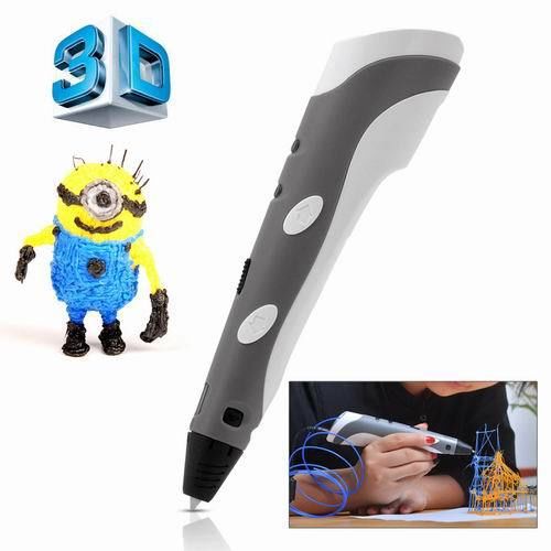 3D Stereoscopic Printing Pen - For 3D Drawing + Arts + Crafts Printing