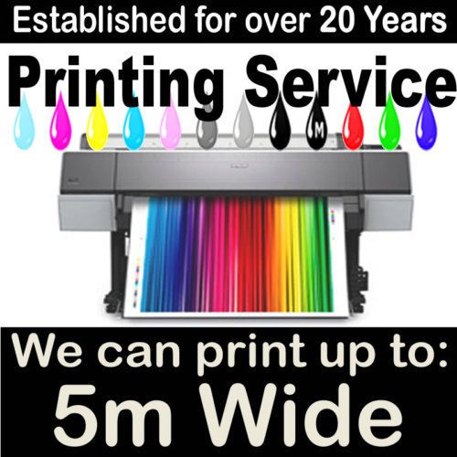 Digital Poster Print Printing A0 A1 A2 A3 UP to 5m WIDE