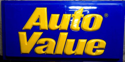 Auto Value Display Sign 72&#034; x 36&#034; x 4&#034;