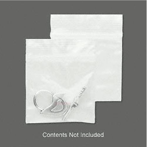 1000 plastic zip lock ziplock bags 1.5x1.5 clear 2 mil tite-lip new for sale