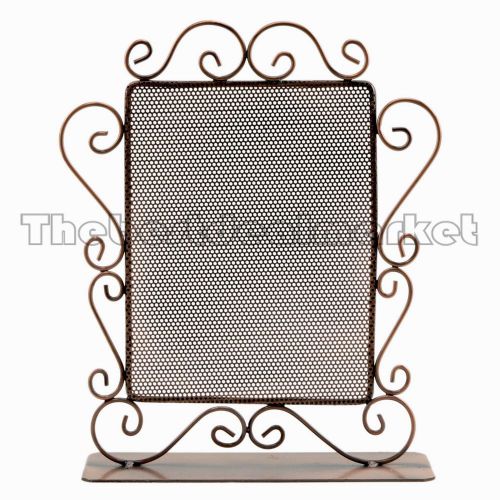 New Multi-Purpose Earring Jewelry Display Stand Metal Bronze 0874 Women Gift