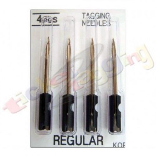 4 avery dennison style regular standard tagging gun needles plastic base 08941 for sale